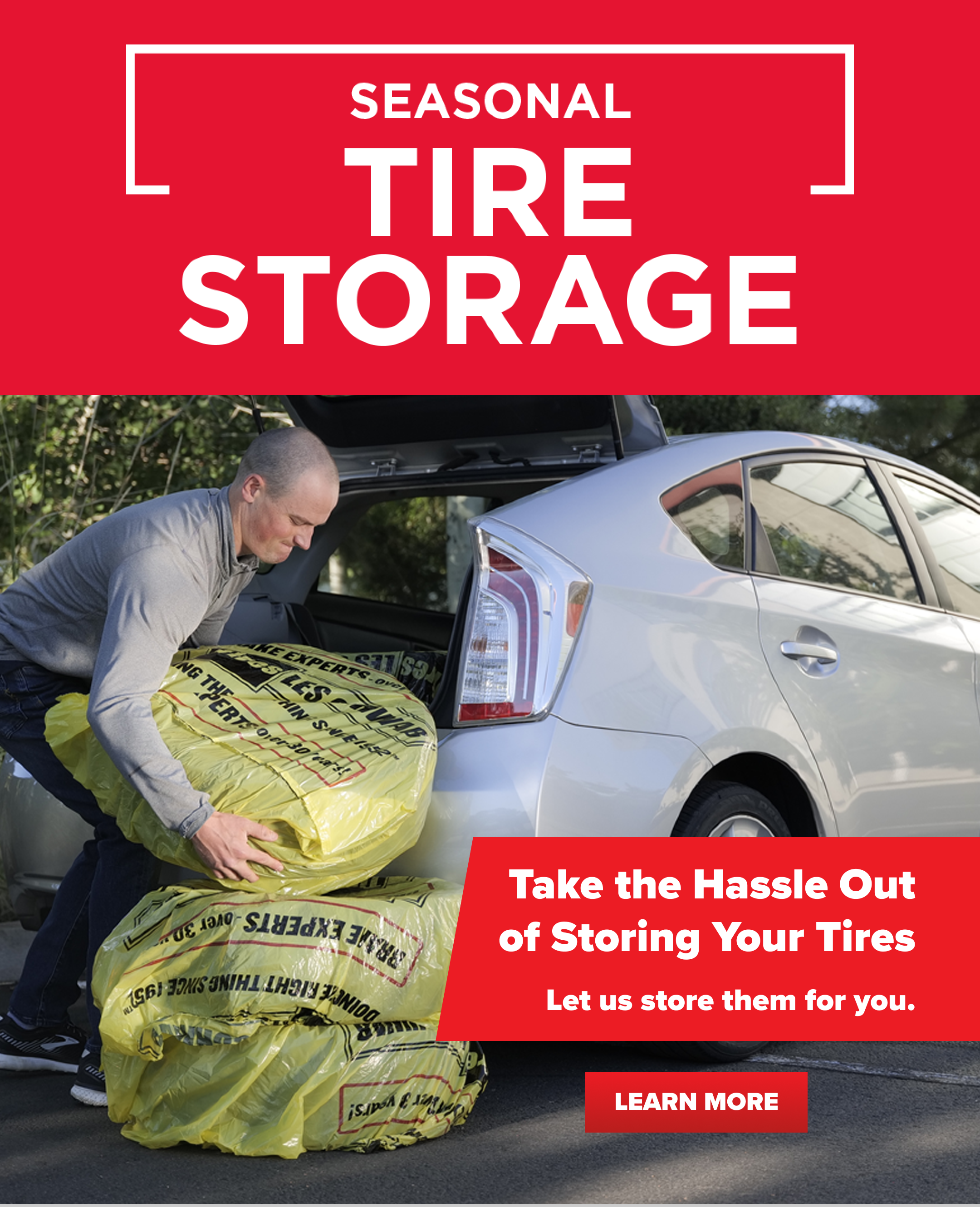 Seasonal Tire Storage